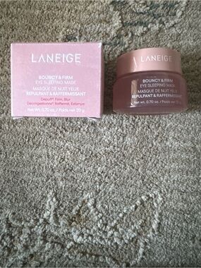 LANEIGE Bouncy & Firm Eye Sleeping Mask - Soft Rose